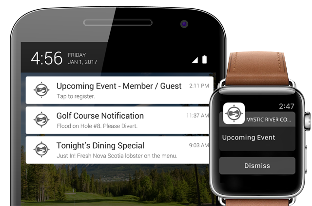 Instant communication with your members